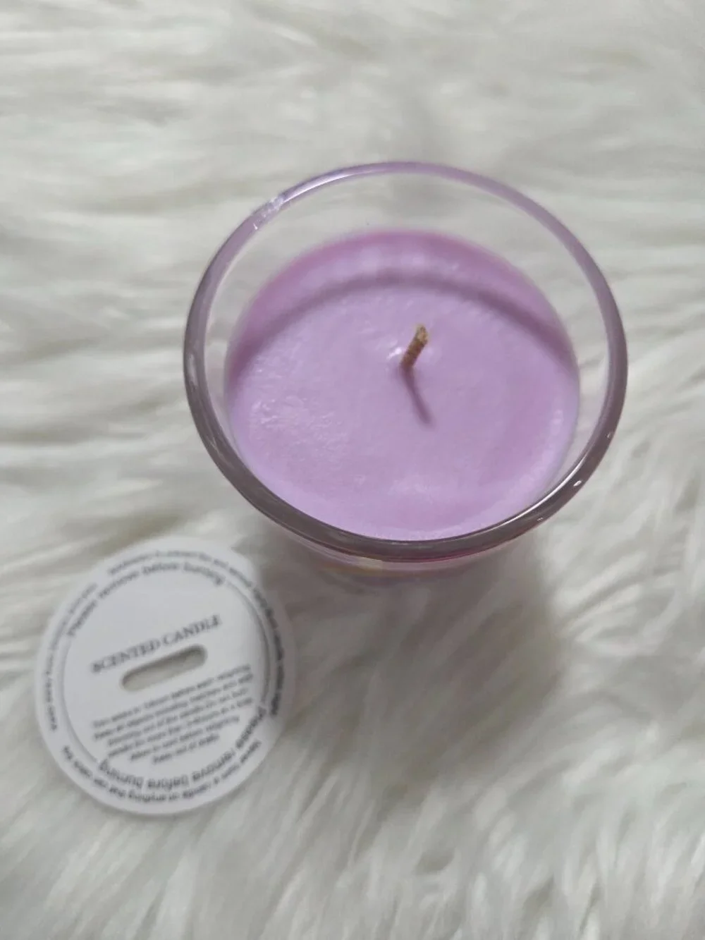 Care Bears Purple Share Bear Candle